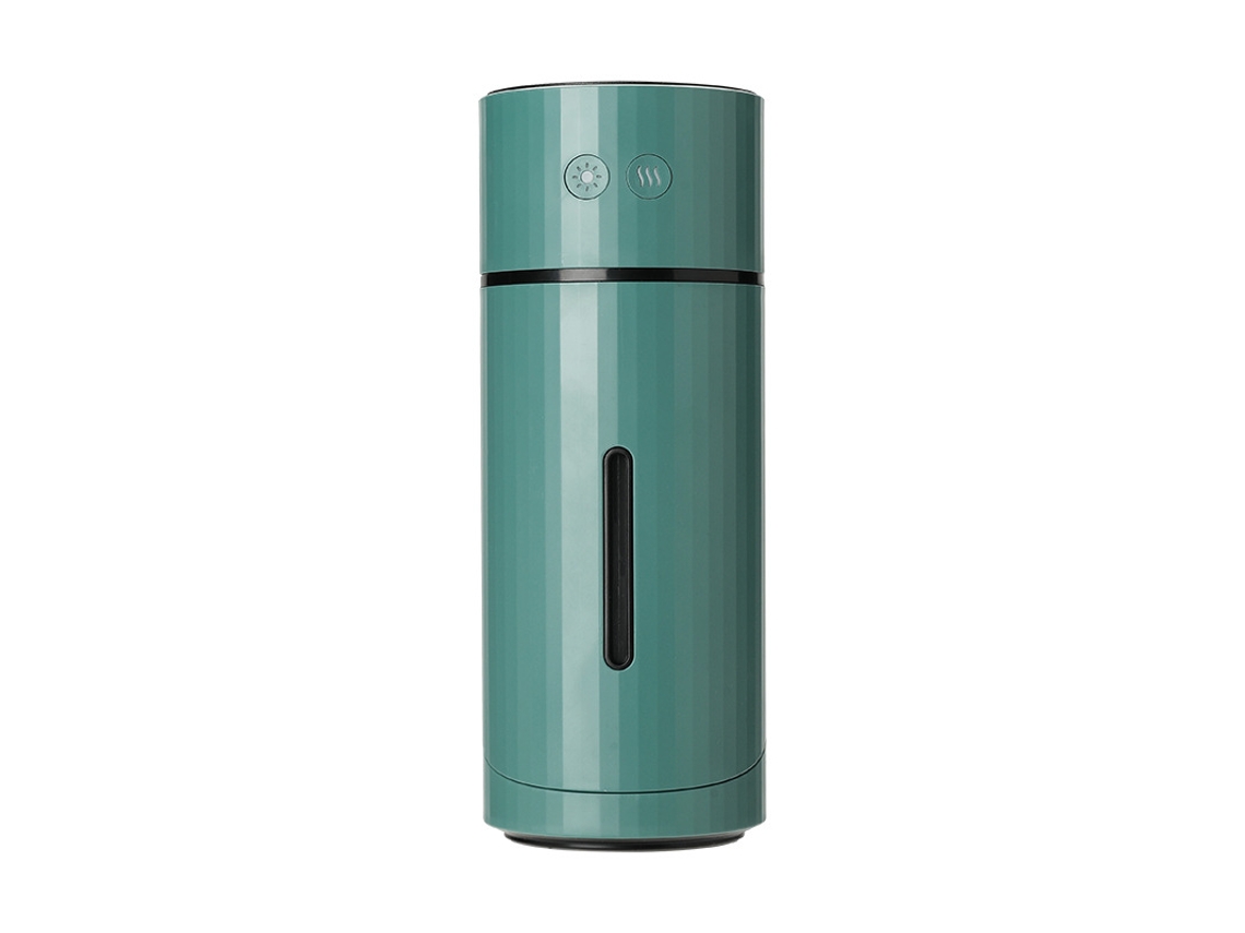 Humidificador de aire inalámbrico de 260 ml con batería recargable de 1000 mAh. Mdug (verde)