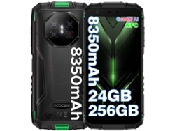 Doogee Fire 3 Ultra 5.5'' 24GB 256GB 8350mAh Android 15 - Celular Robusto, Verde