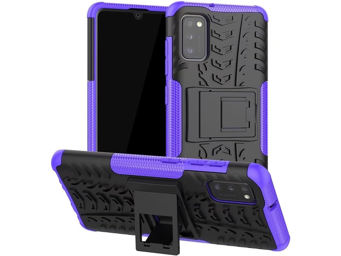 Conjunto de Protectores de Pantalla Note Proteção Graus para Samsung Galaxy A41 HONGWE. Naranja (2un)