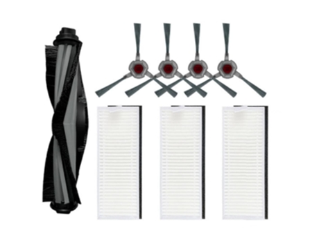 Escova principal escova lateral peças de filtro hepa para ecovacs deebot n9 + plus
