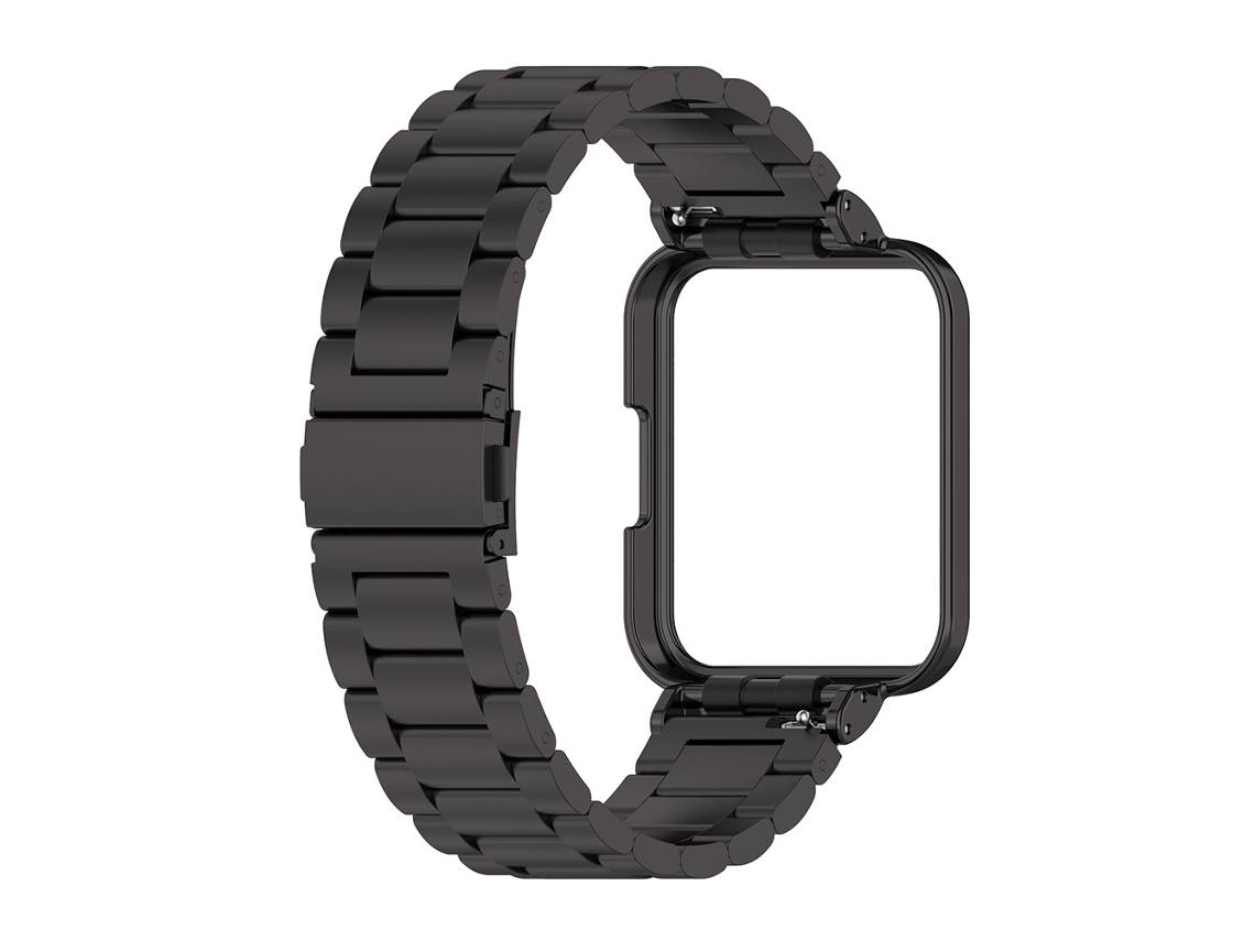 Estuche Metálico Con Correa Integrada Para Xiaomi Redmi Watch2 Lite (versión Internacional) Con Protección Completa.