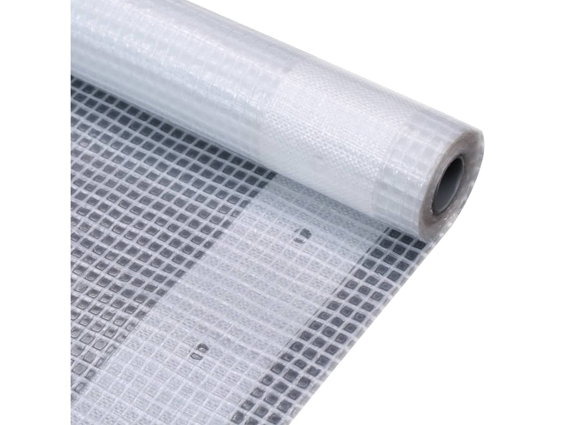 Lona impermeable VIDAXL Blanco Polietileno  (260g/m²2x6m)