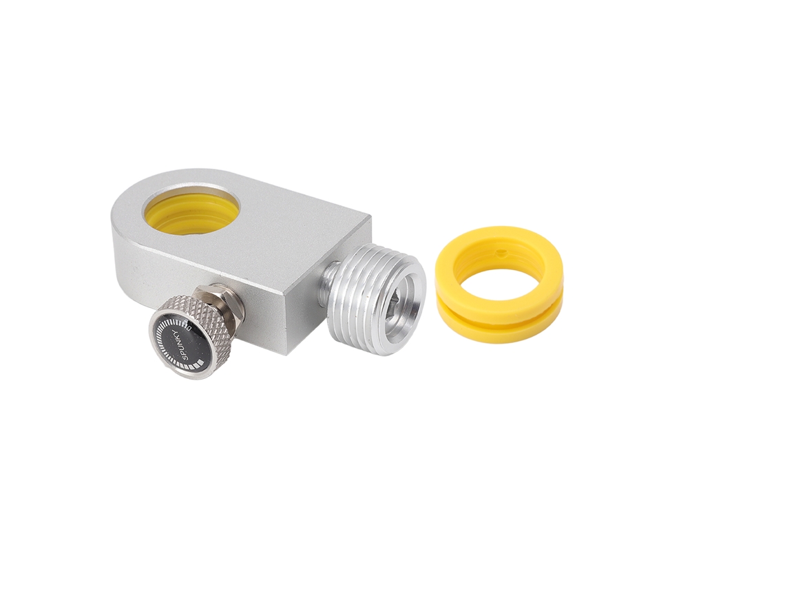 Adaptador de recarga de soda para cilindro de CO2 con válvula