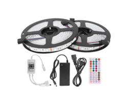 2026-tira Led Bluetooth 12v Smd5050 Rgb Regulable Con Control Remoto Para Decoración De Hogar Y Fiestas