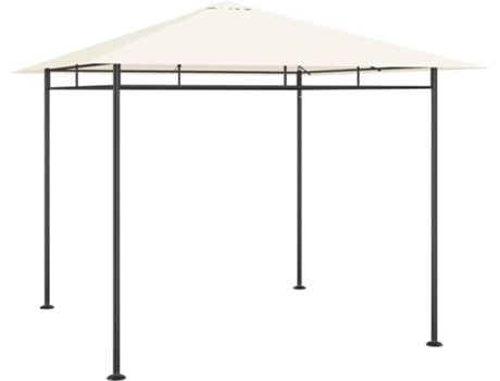 vidaXL Cenador color crema 3x3x2,7 m 180 g/m²