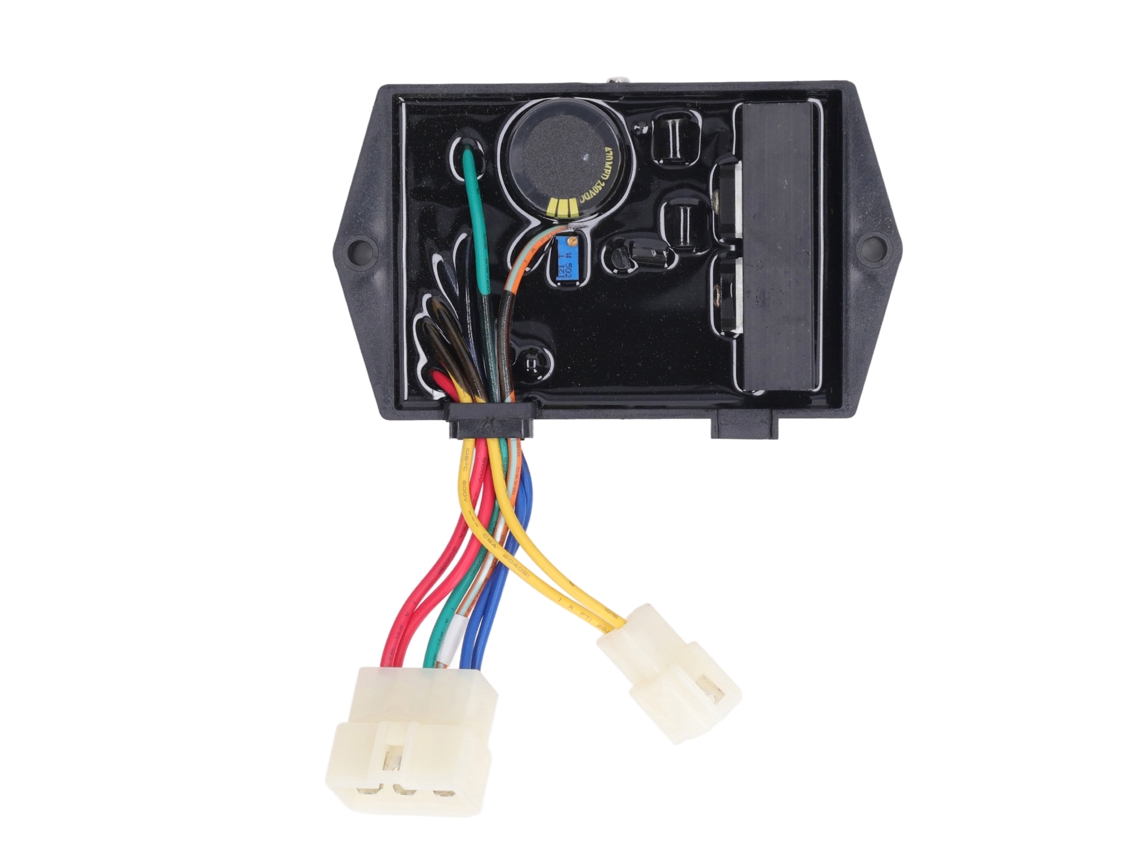 Regulador Automático De Voltaje Avr Monofásico 8 Hilos 470mfd Dc Para Generador 8.5-15kw
