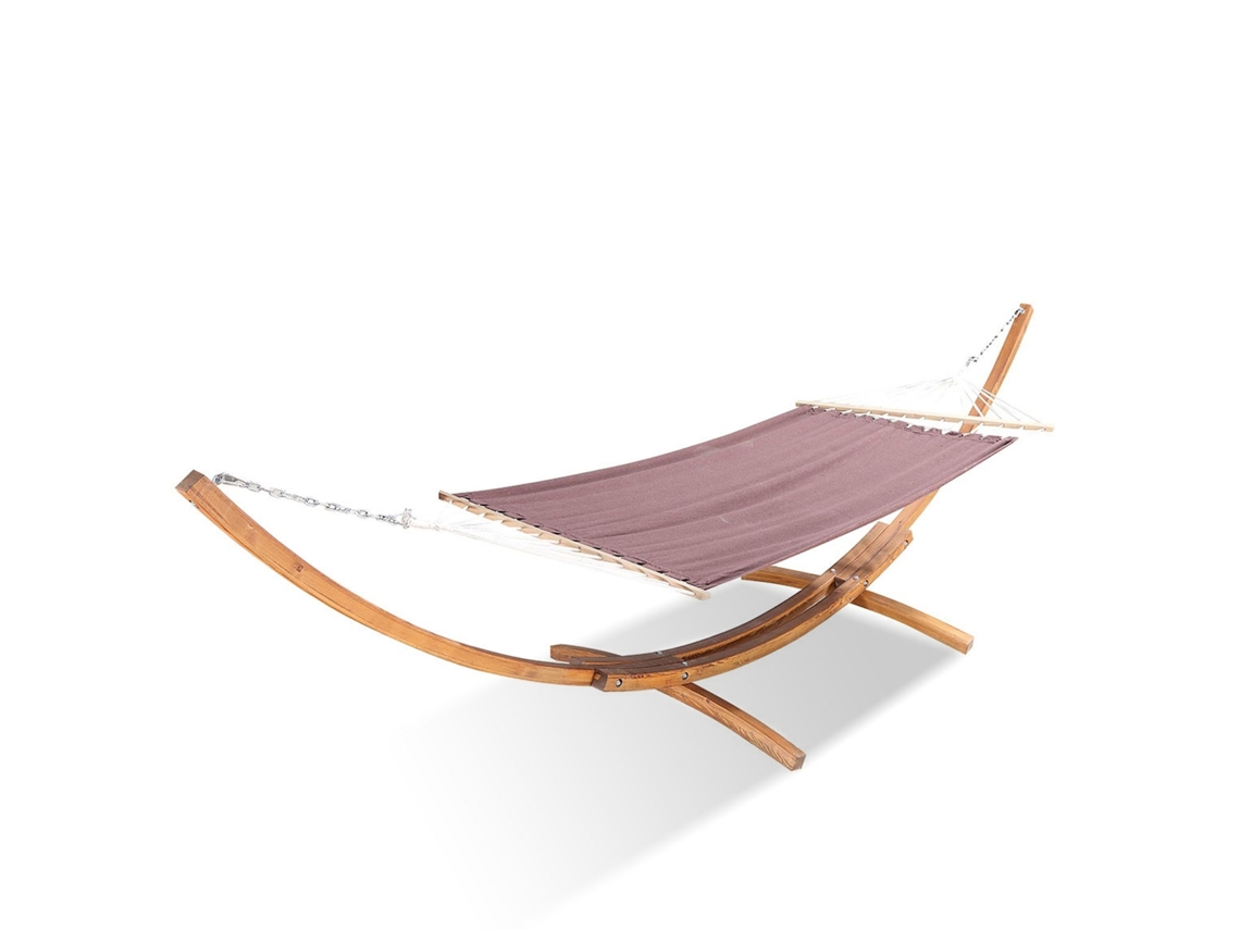 Hamaca CONCEPT U Lagoa (Marrón - Madera - 315x120x120 cm)