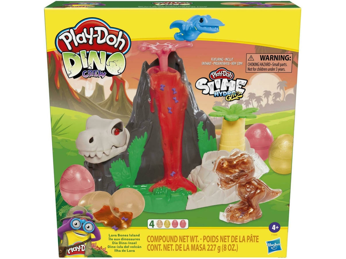 Juguete Didáctico PLAY-DOH Isla de lo Volcán (Edad Mínima: ‍4 Años - 30.5 x 8.1 x 33 cm)
