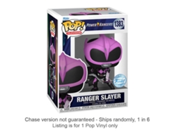 Funko POWER RANGERS Ranger Slayer Nosotros Pop! Vinyl Chase enviado 1 de cada 6