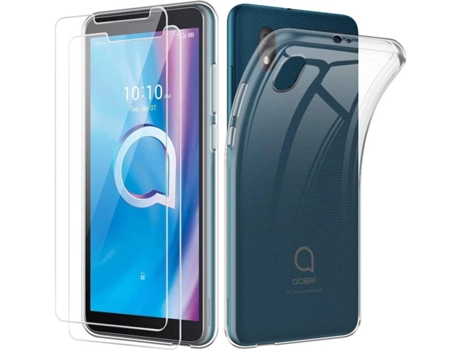 Carcasa + Protector Alcatel 1B 2020 HONGWE.
