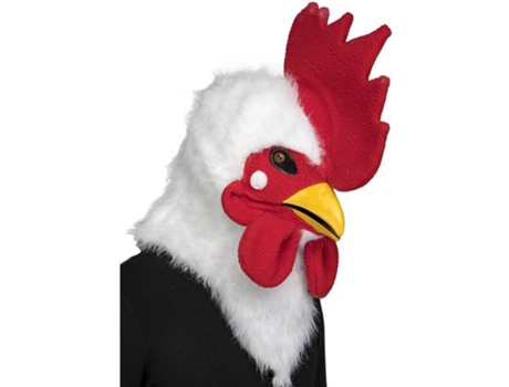 Máscara DISFRAZZES Gallo Con Movimiento De Mandíbula