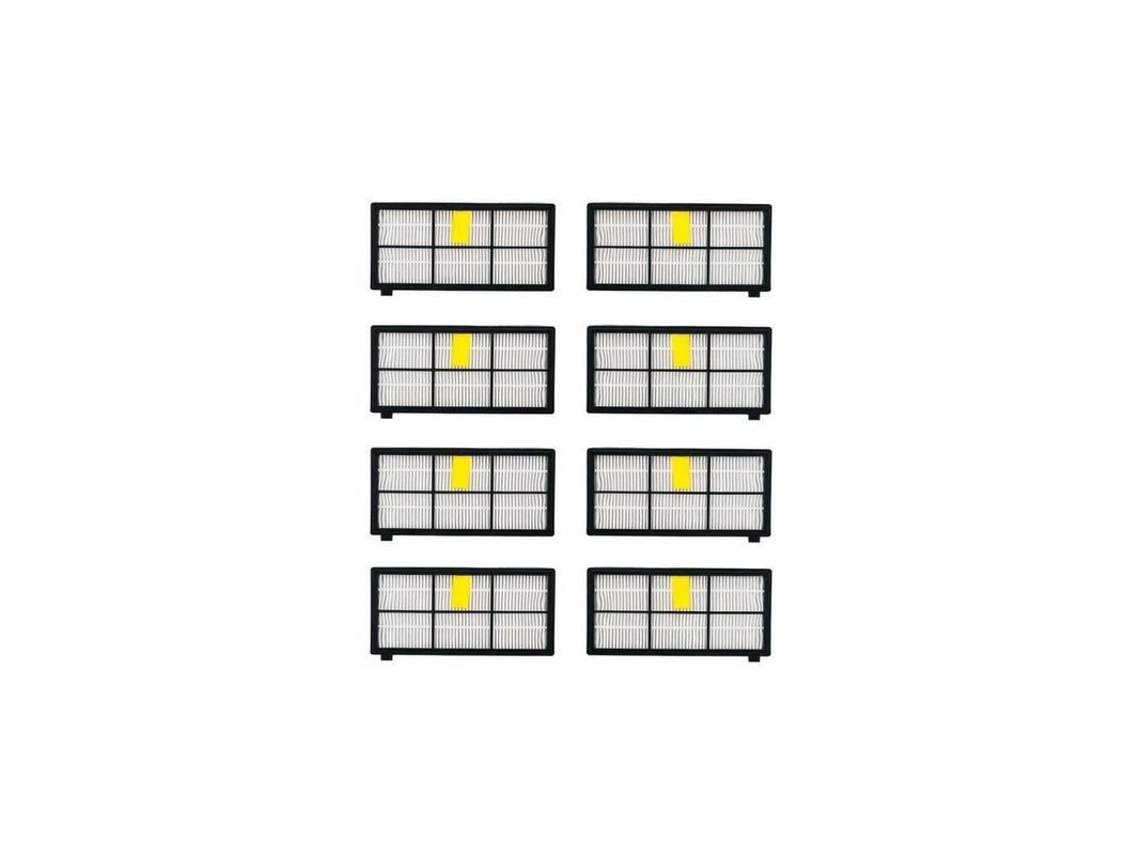 RNEMITERY Filtros HEPA Roomba 800 (8 ud)