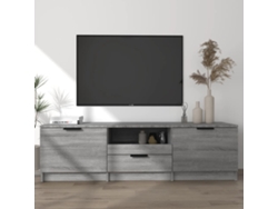 Mueble de Tv 140X35X40 Cm Derivados de Madera Gris Sonoma