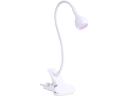 Lámpara Led Para Uñas, Secador De Uñas Uv Ultravioleta, Mini Pinza Flexible, Alimentación Usb, Para Escritorio Y Curado De Gel.