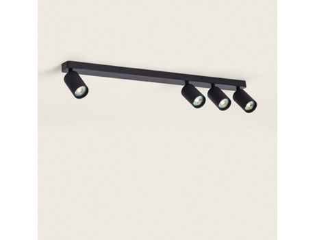 Aplique de Techo Aluminio Breixo 4 Focos LEDKIA