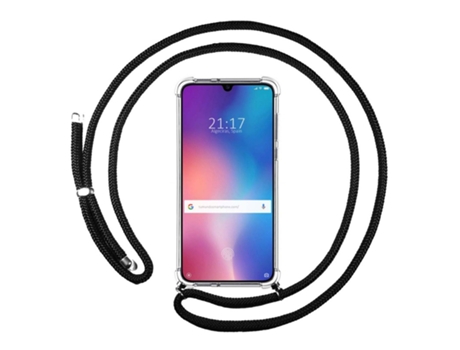 Carcasa Xiaomi Mi 9 TUMUNDOSMARTPHONE Colgante Negro