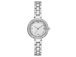 Reloj De Pulsera De Aleación Para Mujer Con Cristales De Cuarzo, Diseño Moderno Y Preciso.