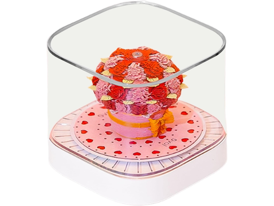 Calendario De Escritorio 2026 - Decorativo 3d De 8, 2 X 6, 5 Cm Para Un Hogar Elegante