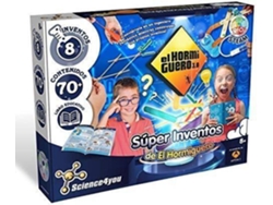 Kit de Ciencia SCIENCE4YOU Súper Inventos del Hormiguero (Edad Mínima: 8)