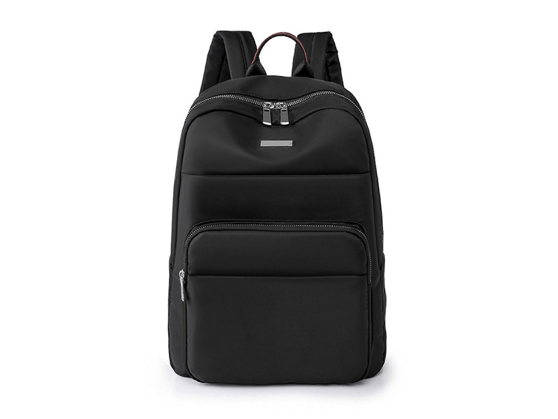 Mochila de viaje versátil con doble asa, resistente a salpicaduras, modelo 2023, ideal para estudiantes y para la escuela. Color: negro.