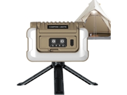 Lámpara De Camping Con 5 Niveles De Iluminación | Modos De Iluminación | Plegable Y Brillante | Linterna Para Tienda De Campaña Exterior
