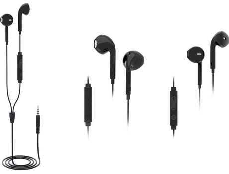 Auriculares con Cable GOODIS 2.0 (In Ear - Negro)