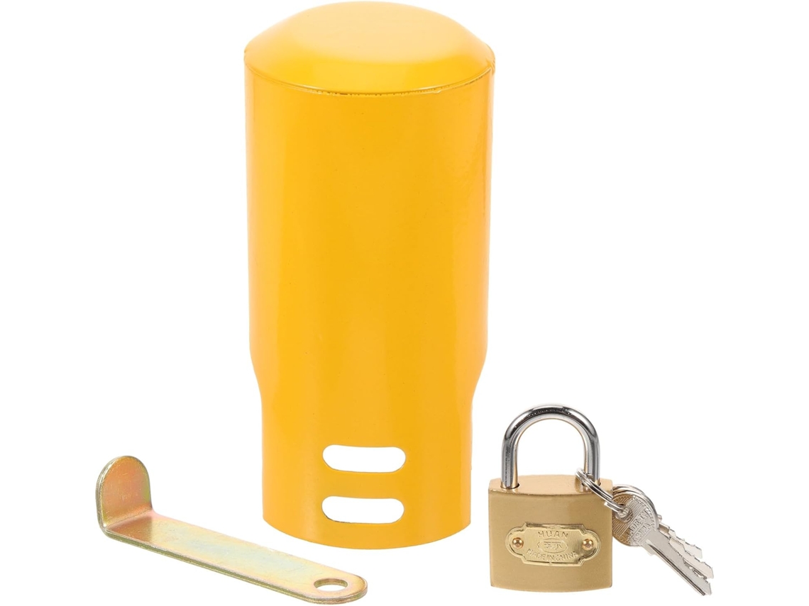 Válvula De Cierre Para Grifo Exterior Con Cerradura Y Llave. Cerradura Para Grifo A La Intemperie. Cubierta Protectora