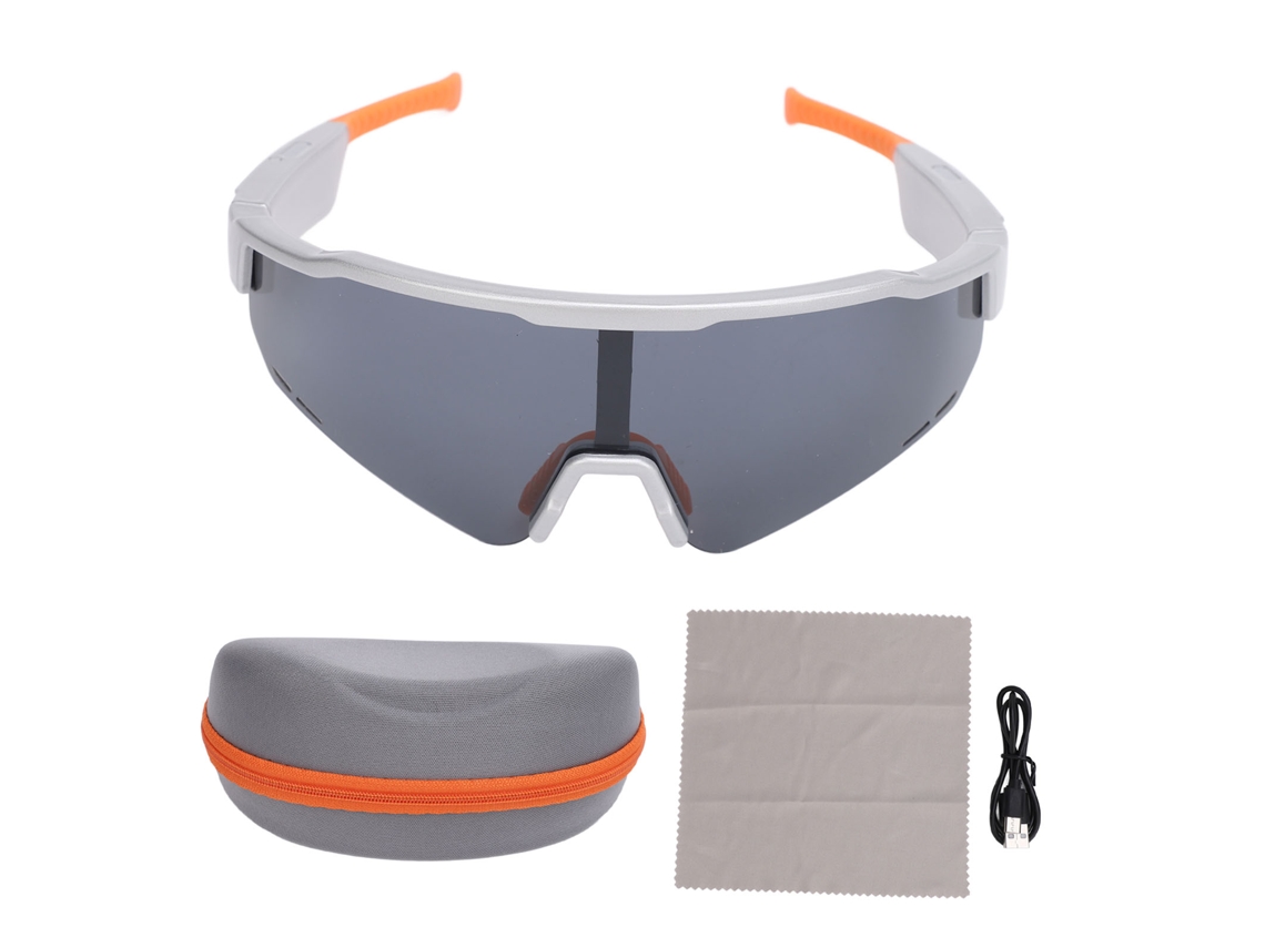 Gafas Inteligentes Bluetooth K18 Con Audio Uv400 Para Motocicletas, Micrófono Dual, Reducción De Ruido, Carga Rápida.