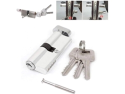 Cilindro De Cerradura Puerta Aluminio 3 L, Seguridad, Duradero, Protección, Llave