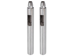 Kit de 2 Ferramentas de Perfuração Oca para Couro 7mm | S/MARCA