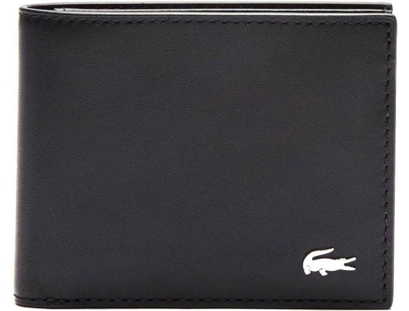 Cartera LACOSTE FG Cuero Hombre (TU - Negro)