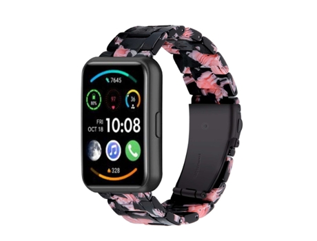 Correa Resina Luxury Rodonita Huawei Watch Fit 2