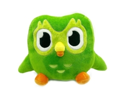 Peluche Duolingo Duo, Regalo Del Décimo Aniversario Del Búho Verde Para Niños, Muñeco De Peluche