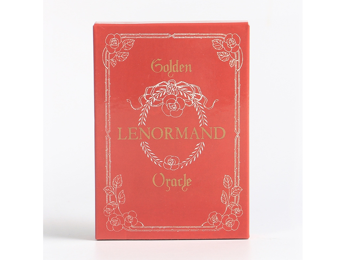 Juego De Mesa De Cartas Del Tarot Golden Lenoman, Que Contiene 36 Cartas Interactivas.