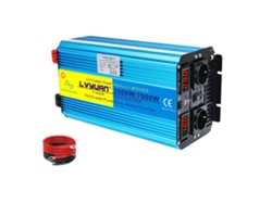 Inversor de potencia, onda sinusoidal pura, mando a distancia, 7000 W, 12 V, 2 UE
