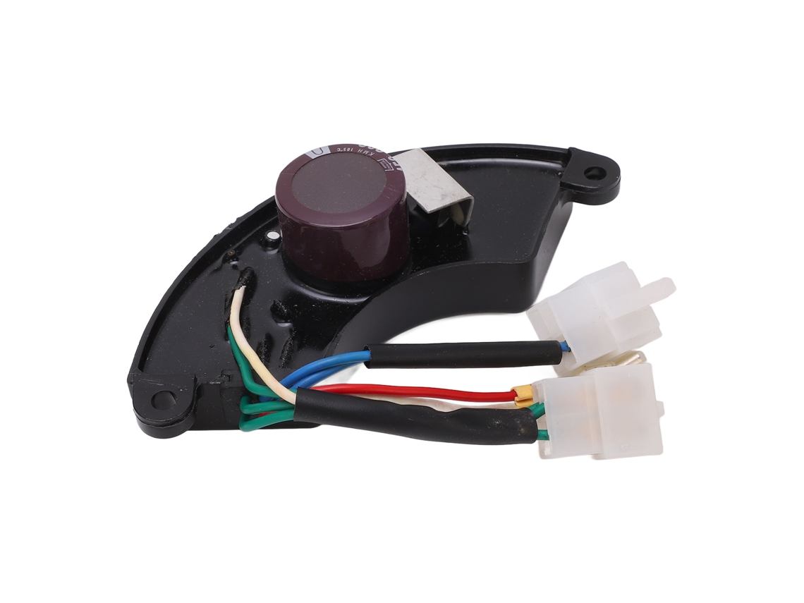 Regulador Automático De Voltaje (avr) Trifásico De 8 Hilos Para Generador De 5 A 7,5 Kw Con Condensador De 450 V Y 680 Μf.