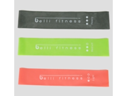 Conjunto 3 Mini Banda Elástica - Fácil-Médio-Dificíl BELLIFITNESS