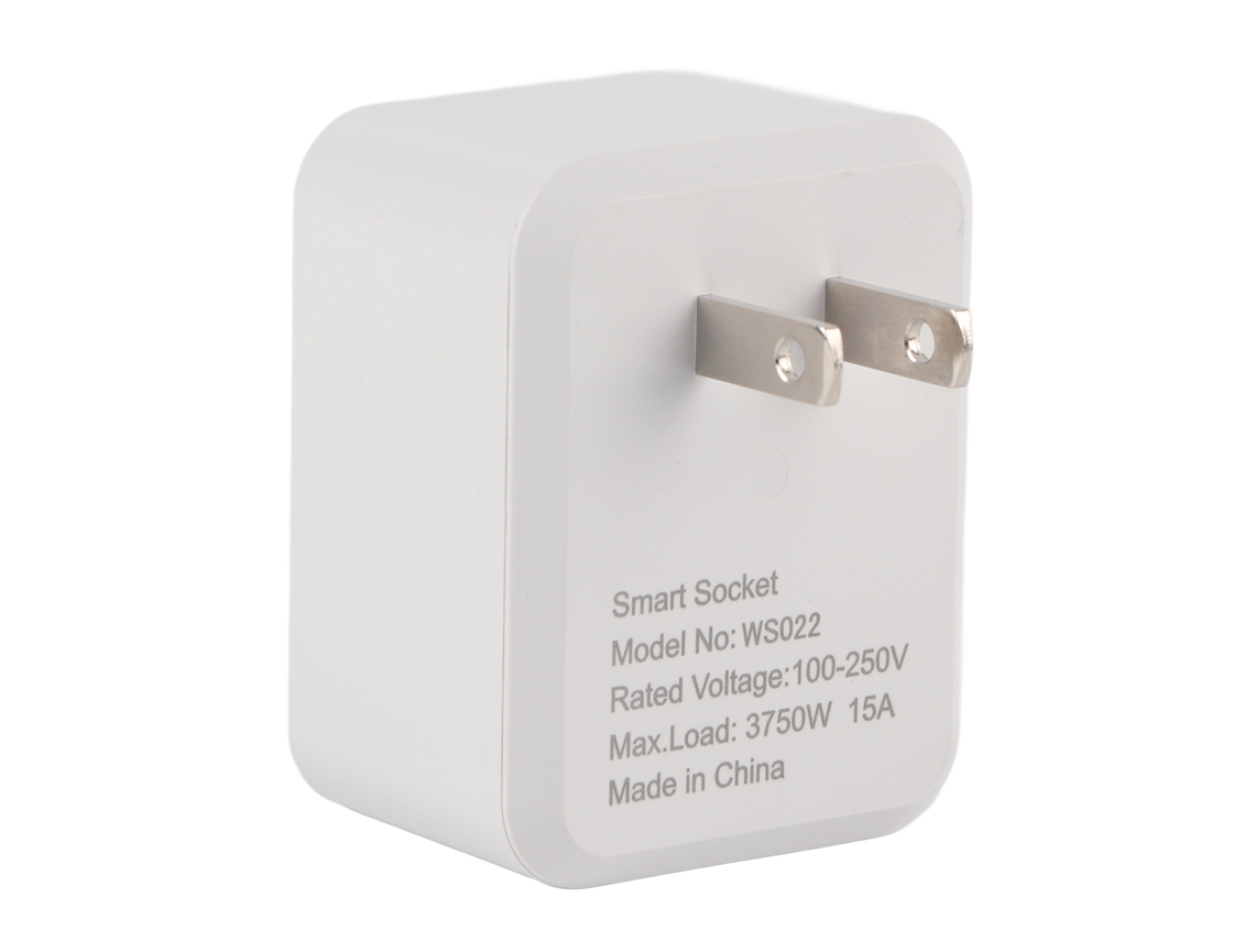 Enchufe Inteligente Wi-fi Bluetooth De 15 A Con Temporizador Y Control Por Voz.
