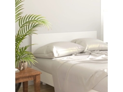 Cabecero De Cama Madera Contrachapada Blanco 160x1,5x80 Cm