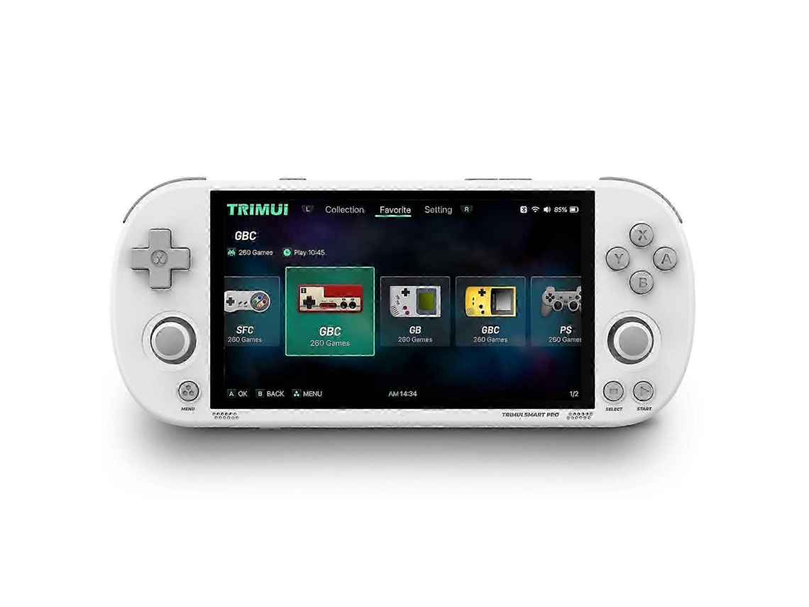 Consola De Juegos Portátil Con Pantalla Ips De 4,96 Pulgadas (versión En Inglés) Y Tarjeta Tf De 64 Gb.