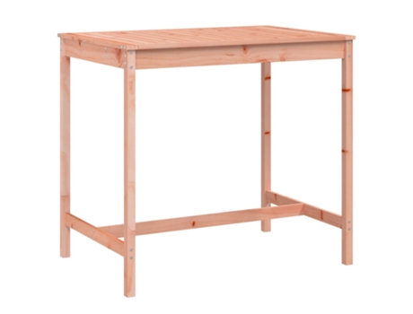 Mesa De Jardín VIDAXL Marrón Madera (121x82.5x110 cm)