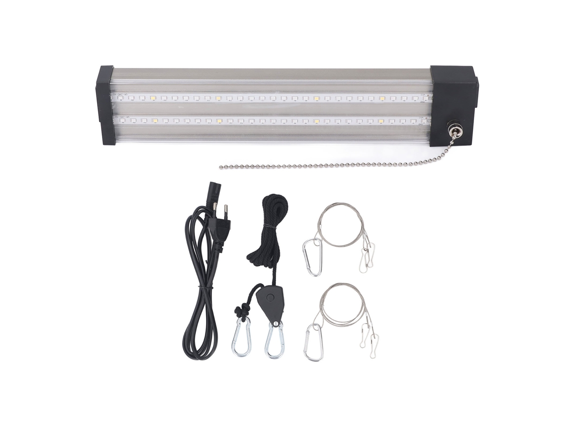 Lámpara de cultivo LED de espectro completo 2026 para plantas de interior, 60 LED, de bajo consumo.