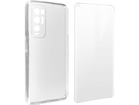Carcasa Oppo Find X3 Neo AVIZAR PACK-360-CL-X3NEO Protección 360° Transparente