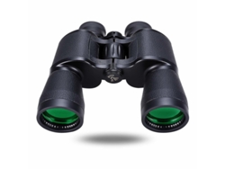 Binoculares 20x50 Bak4 Prism FMC IP68 Visión nocturna con poca luz Ocular grande Observación de aves Caza Navegación Negro Yizhood