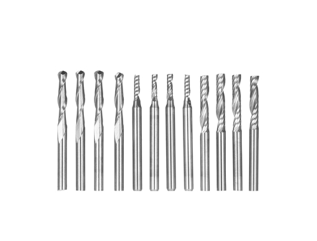 5 brocas de fresa de 4 flautas de carburo de tungsteno de acero, fresas de fresado, brocas rotativas, herramienta de vástago recto de 6 mm a 8 mm, ...