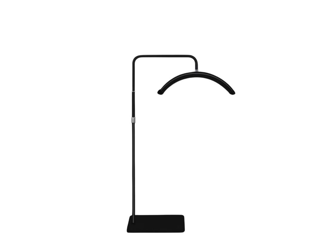 Lámpara LED de media luna negra con base de Lookimport