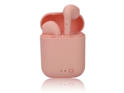 (rosa) Auriculares Deportivos Inalámbricos Bluetooth Estilo Macaron, Auriculares Intrauditivos Inalámbricos Mate 5.0