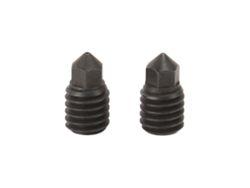 2 Piezas Boquilla Hotend Acero Duro 0.2mm 0.4mm Para Bambu Lab X1 Impresora 3d