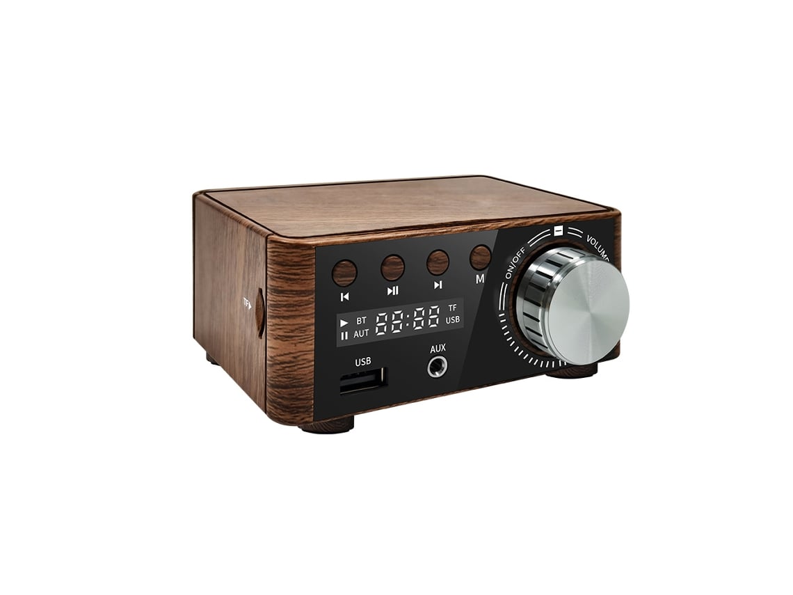 Mini Amplificador De Áudio Digital De Alta Fidelidade, Compatível Com Bluetooth 5.0, Reprodutor Mp7 Hifi Fever Audio Lossless*.