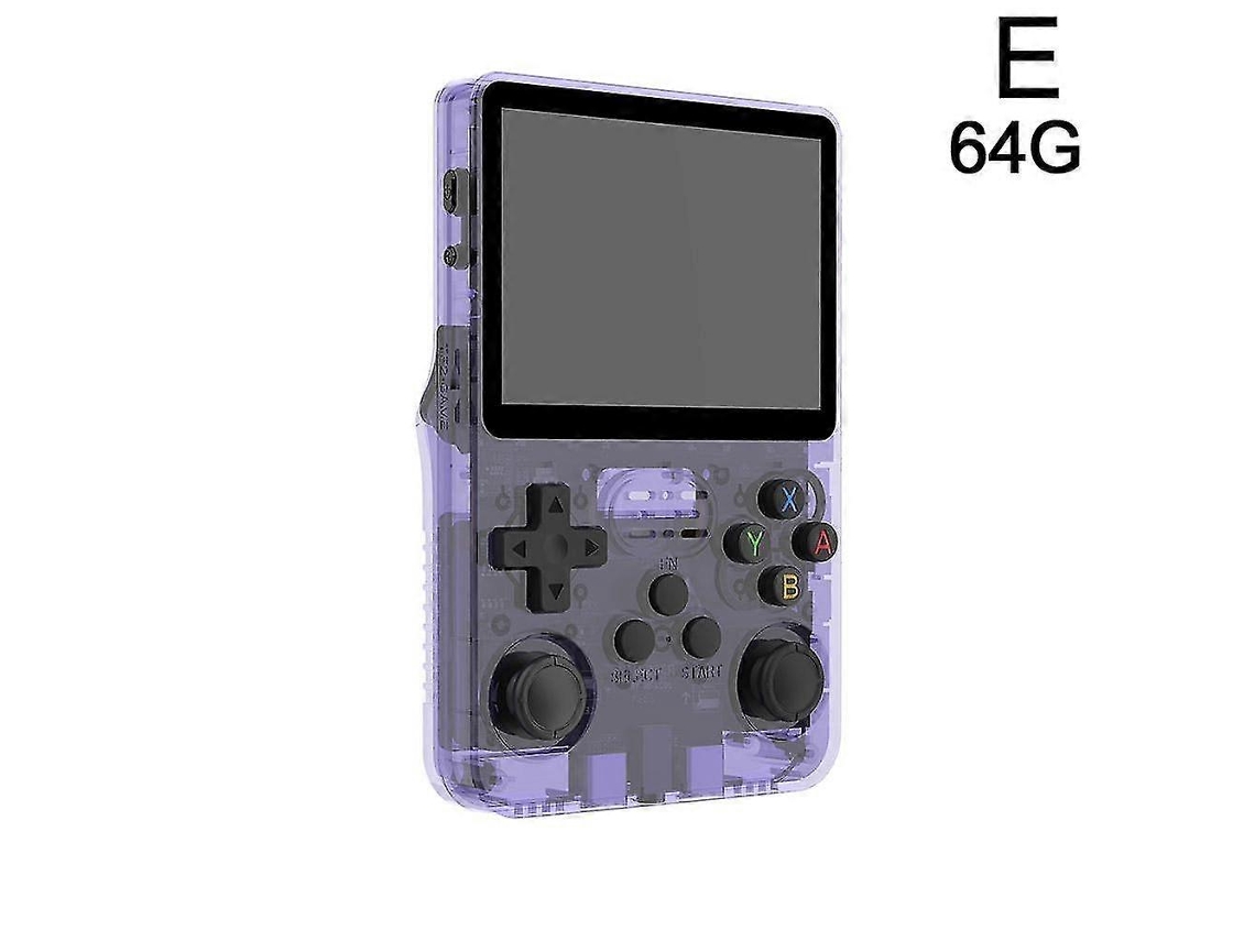 Consola De Videojuegos Portátil Retro R36s Con Sistema Linux Y Pantalla Ips De 3,5 Pulgadas.